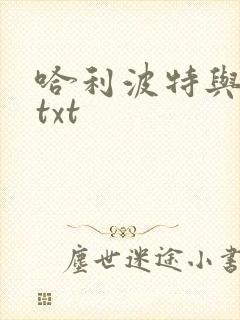 哈利波特与密室txt