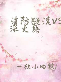 消防糙汉VS水深火热