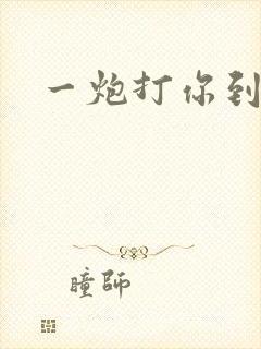 一炮打你到天亮