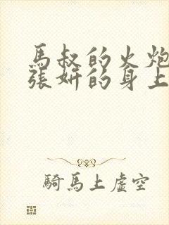 马叔的火炮顶在张妍的身上