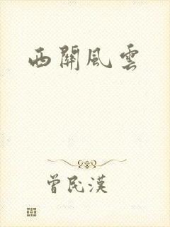 西关风云