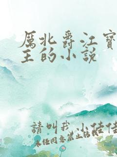 厉北爵江宝宝男主的小说