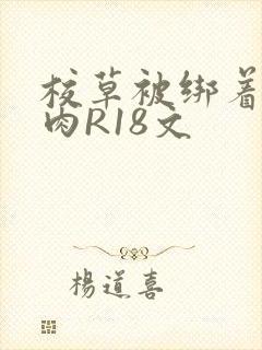 校草被绑着玩纯肉R18文