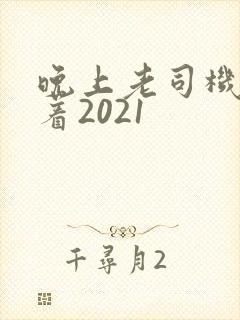 晚上老司机睡不着2021