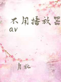 不用播放器的gav