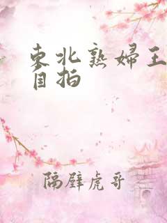 东北熟妇王梅娟自拍