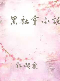 黑社会小说下载