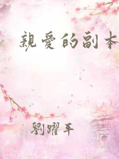 亲爱的副本先生