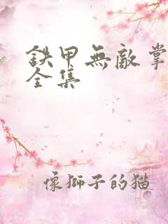 铁甲无敌掌门人全集
