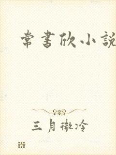 常书欣小说