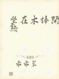 坐在木棒开始加热