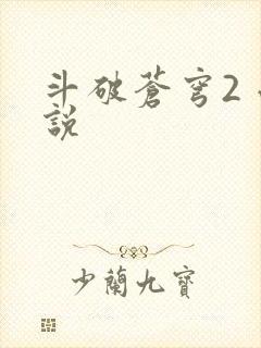 斗破苍穹2 小说