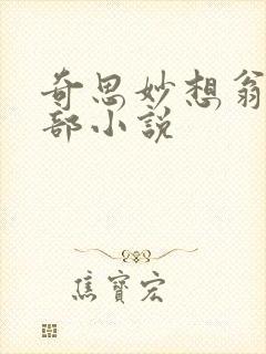 奇思妙想翁的全部小说