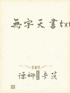 无字天书txt