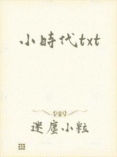 小时代txt