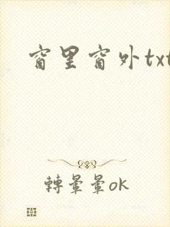 窗里窗外txt