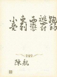 小东西逃跑是要受到惩罚的