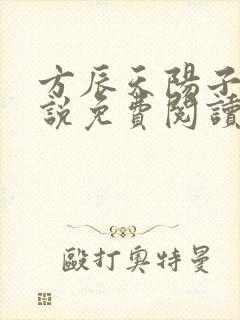 方辰天阳子的小说免费阅读