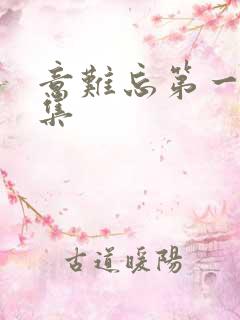 意难忘第一部全集