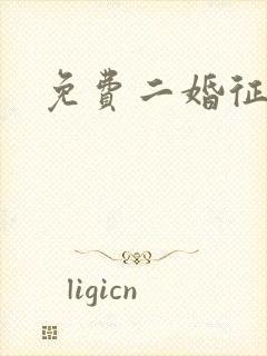 免费二婚征婚网