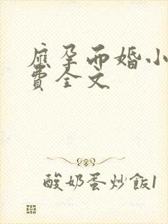 应孕而婚小说免费全文