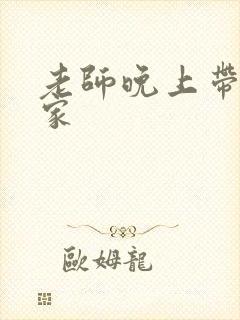 老师晚上带我回家