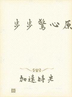 步步惊心原著