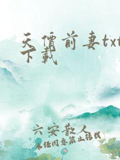 天价前妻txt下载