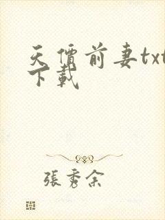天价前妻txt下载