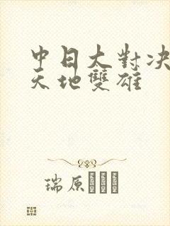 中日大对决  天地双雄