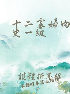 十二寡妇肉床艳史一级