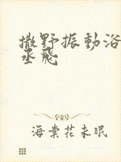 撒野振动浴缸车丞飞