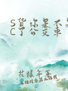 S货你是不是欠C了公交车