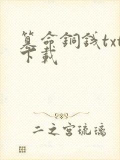 篡命铜钱txt下载
