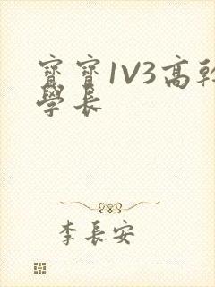 宝宝1V3高干学长