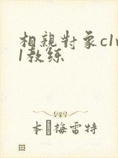 相亲对象c1v1教练