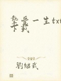 挚爱一生txt下载