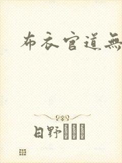 布衣官道无弹窗