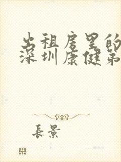 出租房里的交互深圳康健第二部