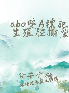 abo双A标记生殖腔撕裂