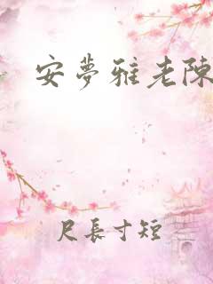安梦雅老陈