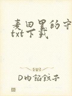 麦田里的守望者txt下载