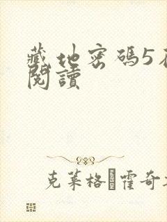 藏地密码5在线阅读