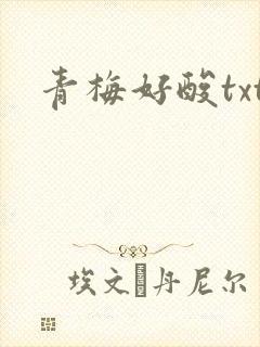 青梅好酸txt