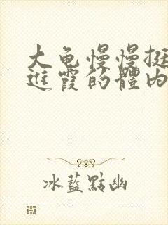 大龟慢慢挺进王进霞的体内