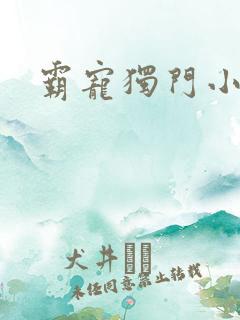 霸宠独门小娇妻