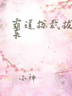 霸道总裁拔不出来