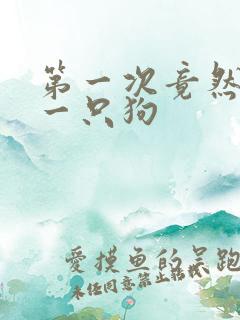 第一次竟然给了一只狗