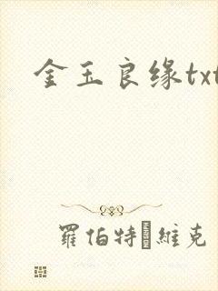 金玉良缘txt