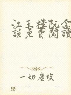 江玉楼阮念笙小说免费阅读